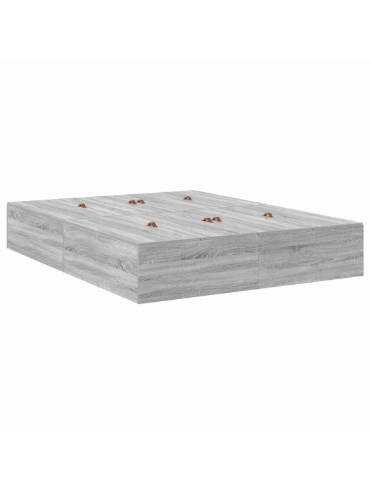 Voodi raam hall sonoma 190 x 135 x 31.5 cm tehispuit