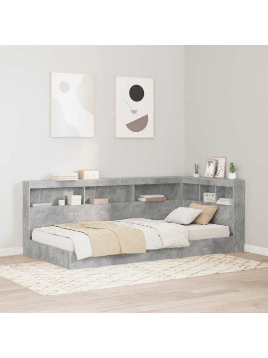 Hoiustamispeatoe riiuliga peaga betoonihall 80 cm tehispuit