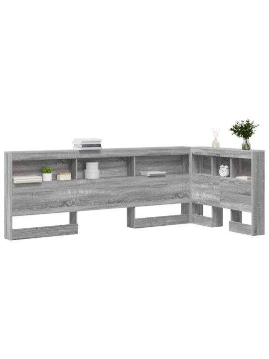 Hoiustamispeatoe riiuliga peaga hall sonoma 80 cm tehispuit