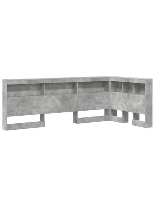 Hoiustamispeatoe riiuliga peaga betoonihall 90 cm tehispuit