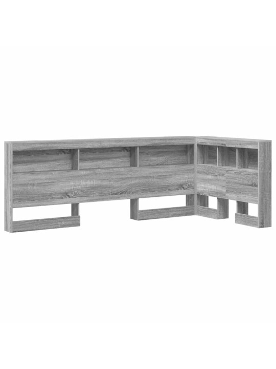 Hoiustamispeatoe riiuliga peaga hall sonoma 90 cm tehispuit