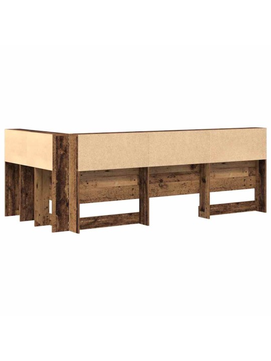 Hoiustamispeatoe riiuliga peaga vana puit 90 cm tehispuit