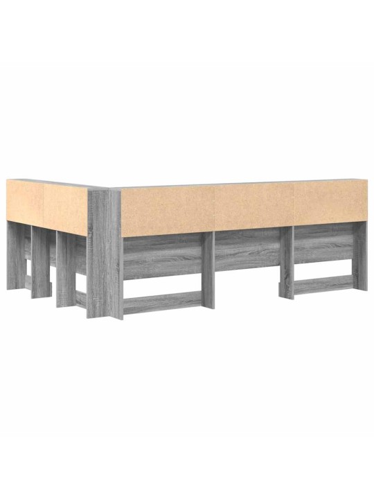 Hoiustamispeatoe riiuliga peaga hall sonoma 120 cm tehispuit