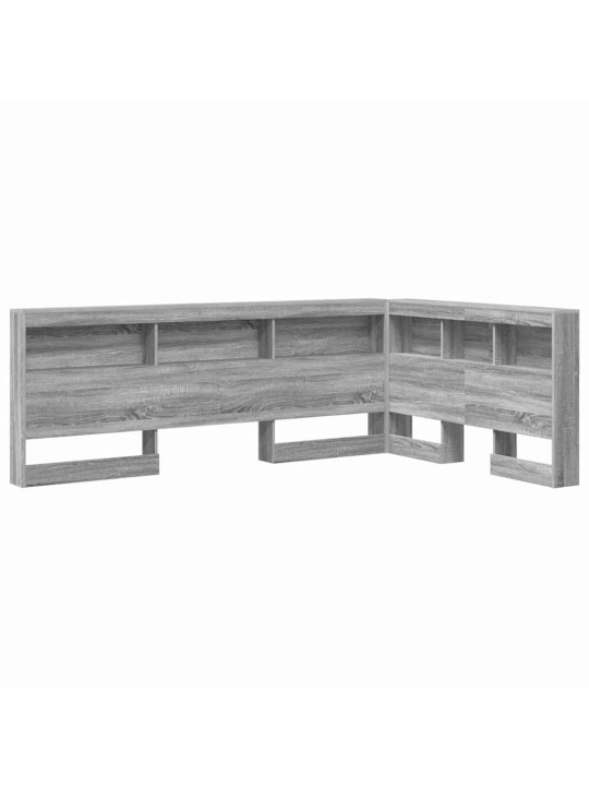 Hoiustamispeatoe riiuliga peaga hall sonoma 120 cm tehispuit