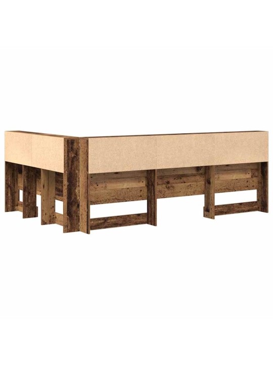 Hoiustamispeatoe riiuliga peaga vana puit 120 cm tehispuit