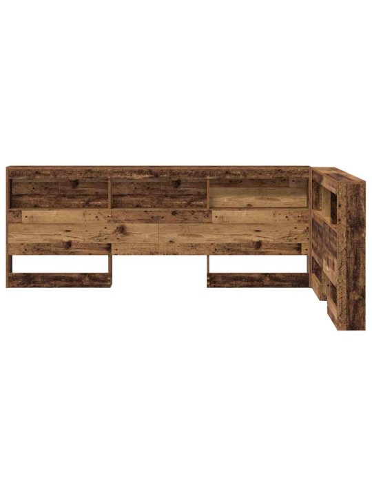 Hoiustamispeatoe riiuliga peaga vana puit 120 cm tehispuit