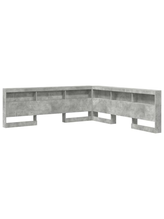 Hoiustamispeatoe riiuliga peaga betoonihall 180 cm tehispuit