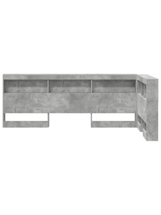 Hoiustamispeatoe riiuliga peaga betoonihall 90 cm tehispuit