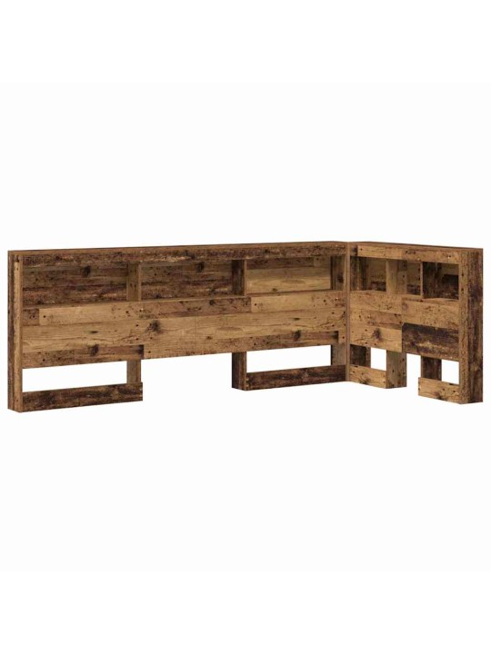 Hoiustamispeatoe riiuliga peaga vana puit 90 cm tehispuit