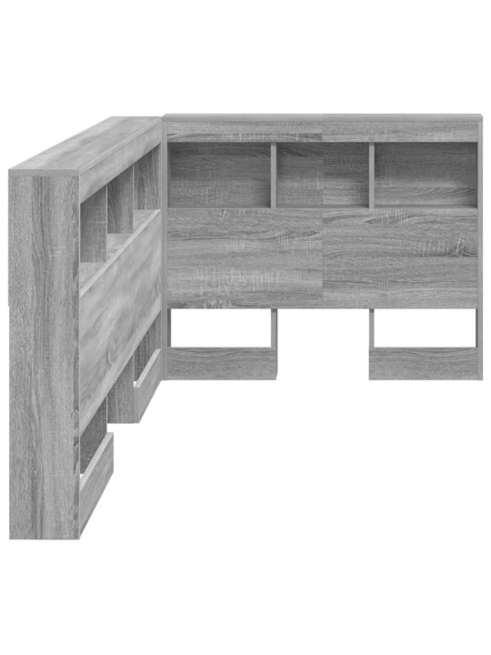 Hoiustamispeatoe riiuliga peaga hall sonoma 75 cm tehispuit