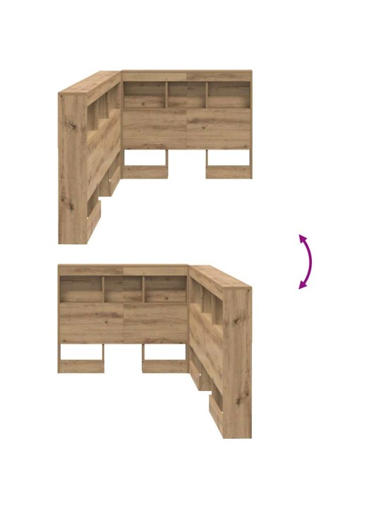 Hoiustamispeatoe riiuliga peaga käsitöötamm 75 cm tehispuit