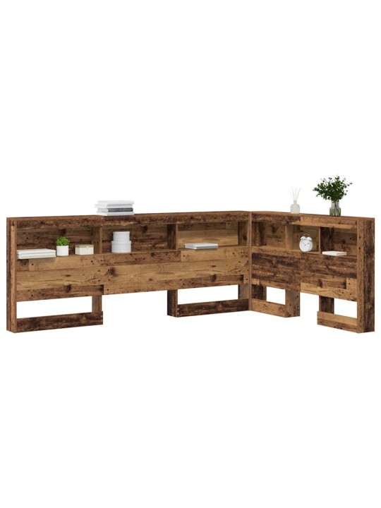 Hoiustamispeatoe riiuliga peaga vana puit 120 cm tehispuit