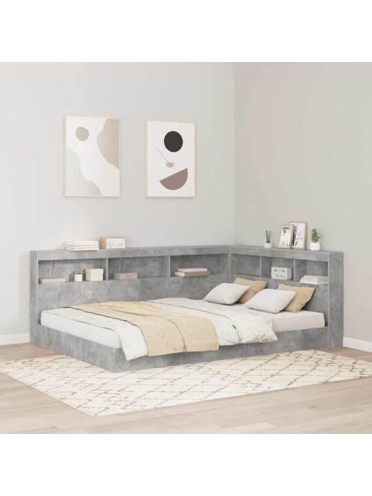 Hoiustamispeatoe riiuliga peaga betoonihall 140 cm tehispuit
