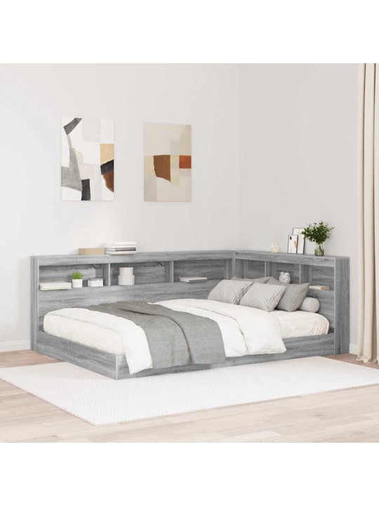 Hoiustamispeatoe riiuliga peaga hall sonoma 140 cm tehispuit