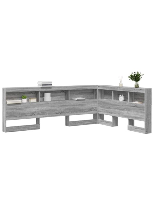 Hoiustamispeatoe riiuliga peaga hall sonoma 140 cm tehispuit