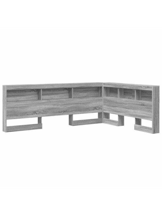 Hoiustamispeatoe riiuliga peaga hall sonoma 135 cm tehispuit
