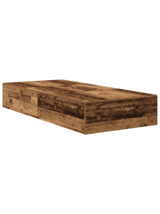 Voodi hoiukohaga raam vana puit 236.5 x 80 x 31.5 cm tehispuit