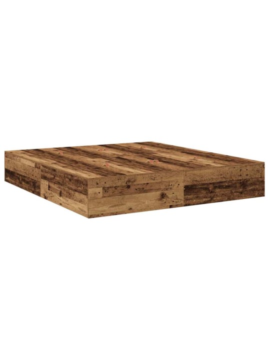 Voodi hoiukohaga raam vana puit 236.5 x 200 x 31.5 cm tehispuit