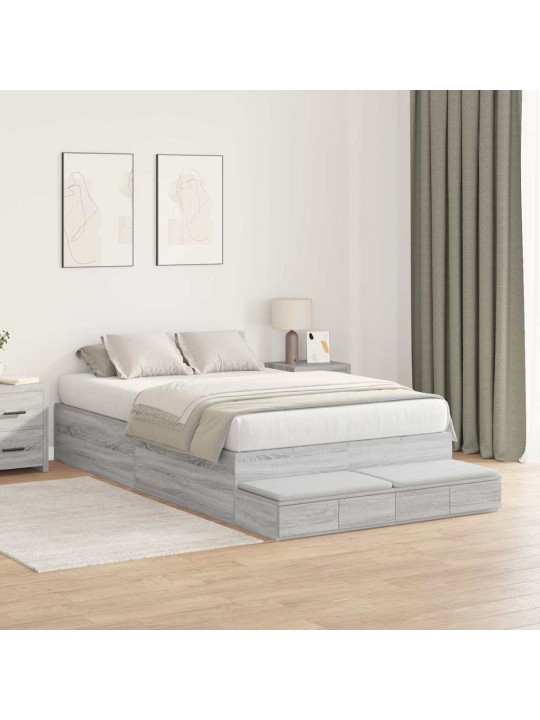 Voodi hoiukohaga raam uksega hall sonoma 236.5 x 120 x 31.5 cm