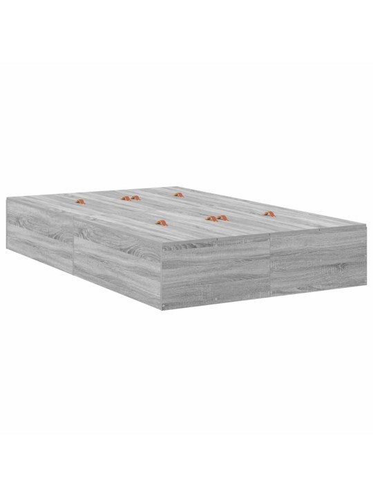 Voodi hoiukohaga raam uksega hall sonoma 236.5 x 120 x 31.5 cm