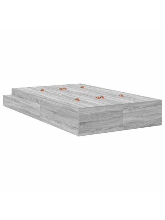 Voodi hoiukohaga raam uksega hall sonoma 236.5 x 120 x 31.5 cm