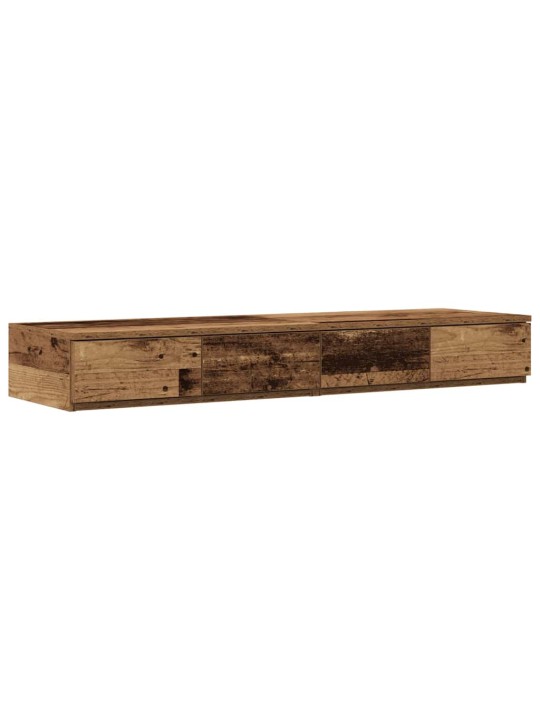 Voodi hoiukohaga raam vana puit 236.5 x 120 x 31.5 cm tehispuit