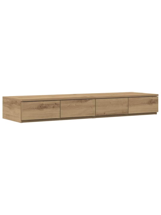 Voodi hoiukohaga raam uksega käsitöötamm 236.5 x 120 x 31.5 cm