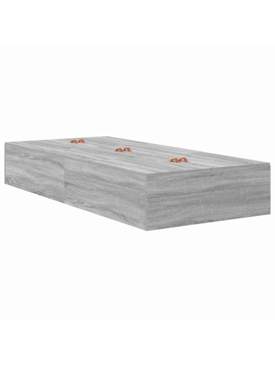 Voodi hoiukohaga raam sahtliga hall sonoma 226.5 x 90 x 31.5 cm