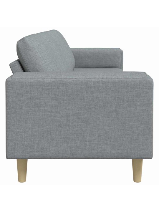 Diivanikomplekt helehall kangas