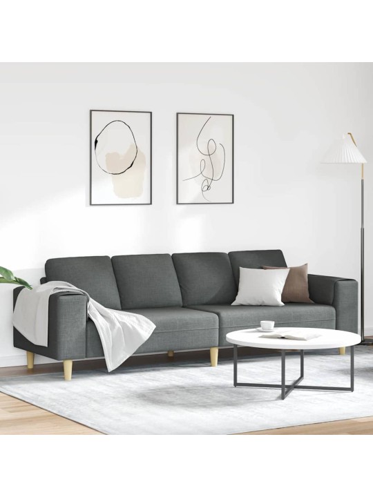 Diivanikomplekt tumehall kangas