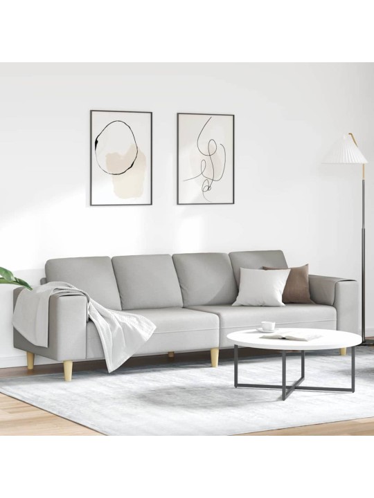 Diivanikomplekt pilvehall kangas