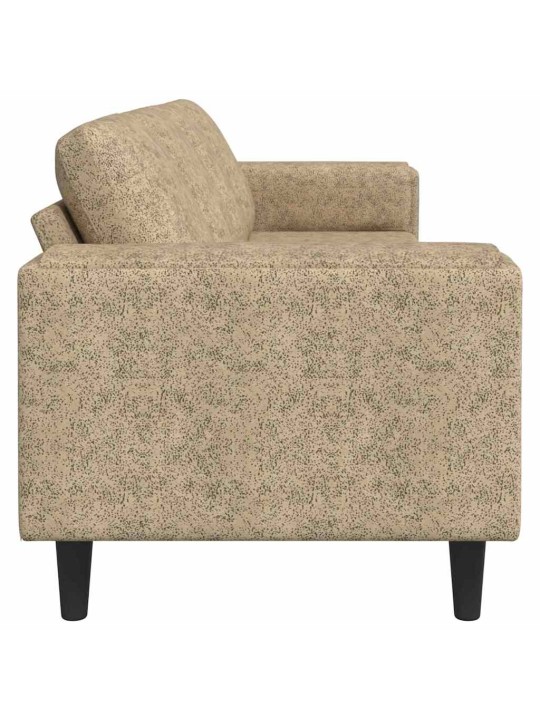 Diivanikomplekt helehall tehisnaha suede