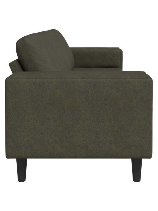 Diivanikomplekt armee roheline tehisnaha suede