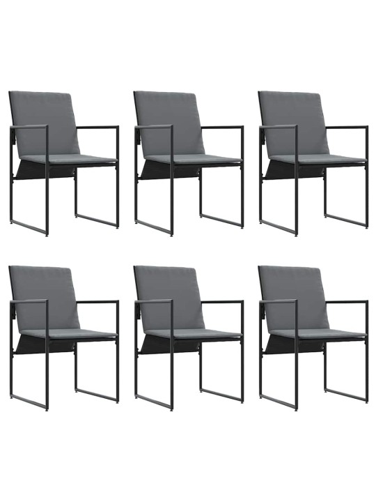 Aia söögilaudade komplekt 11 tk must teras