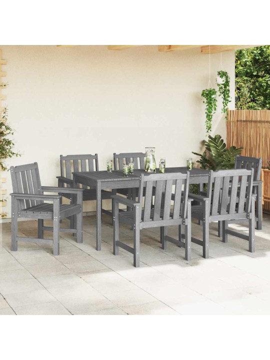 Aia söögitool 6 tk helehall 65.5 x 55.5 x 88cm plastmass
