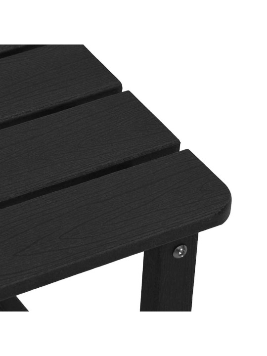 Aia lõõgastusmööbel 3 tk must 38 x 38 x 46cm plastmass