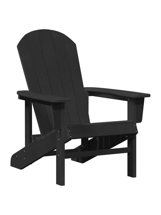 Aia lõõgastusmööbel 2 tk must 74 x 82 x 90cm polyethylene