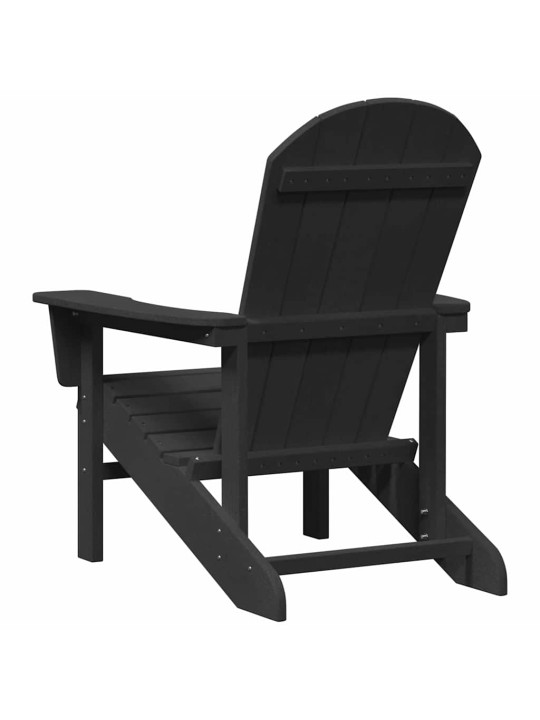 Aia lõõgastusmööbel 2 tk must 74 x 82 x 90cm polyethylene