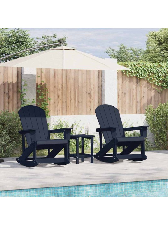 Aia lounge komplekt 3 tk tumesinine hdpe