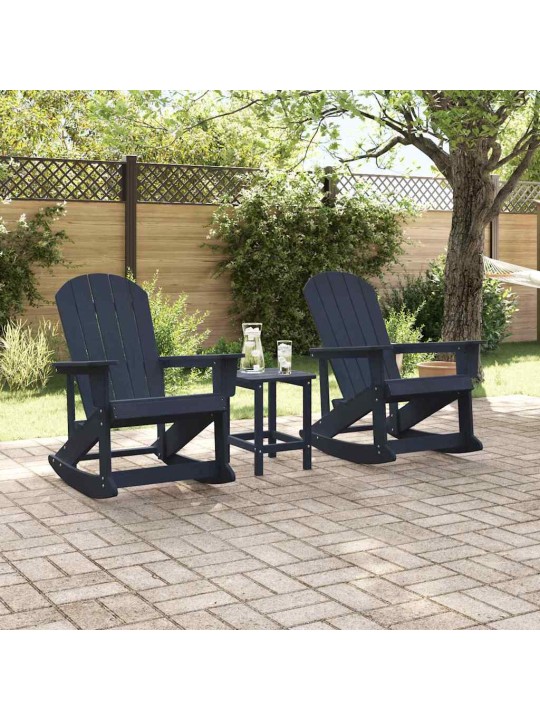 Aia lounge komplekt 3 tk tumesinine hdpe