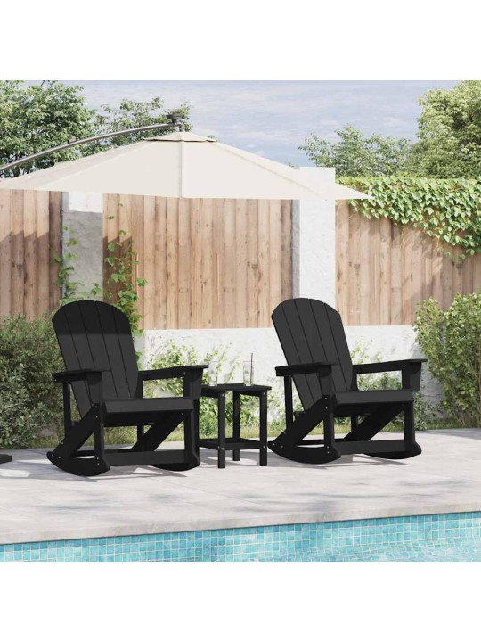 Aia lounge komplekt 3 tk must hdpe