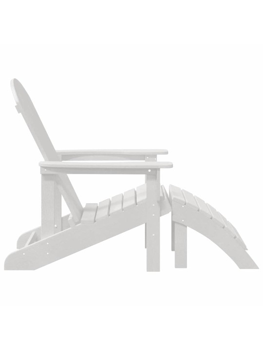 Aia lõõgastusmööbel 2 tk valge 74 x 82 x 90cm plastmass