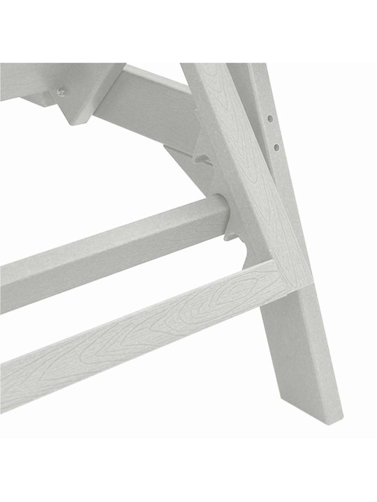 Aia lõõgastusmööbel 2 tk valge 53 x 195.5 x 30 cm polyethylene