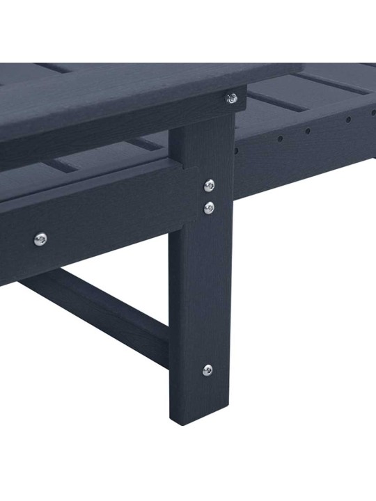 Aia lõõgastusmööbel 2 tk mereväesinine 53 x 195.5 x 30 cm