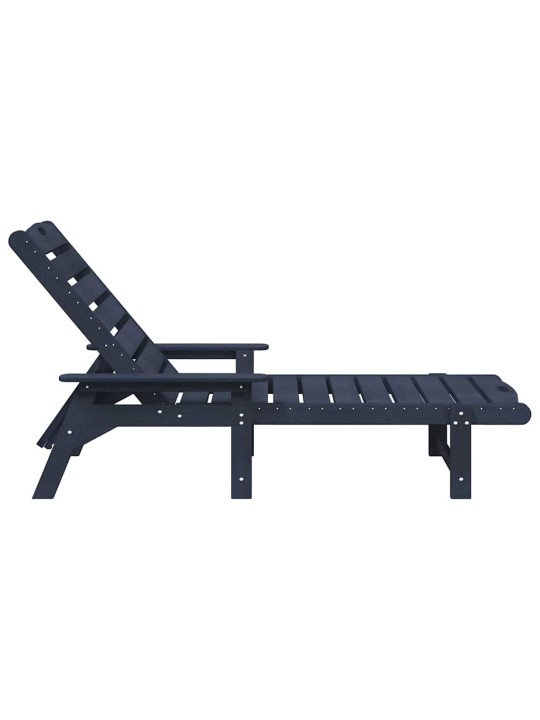 Aia lõõgastusmööbel 2 tk mereväesinine 53 x 195.5 x 30 cm