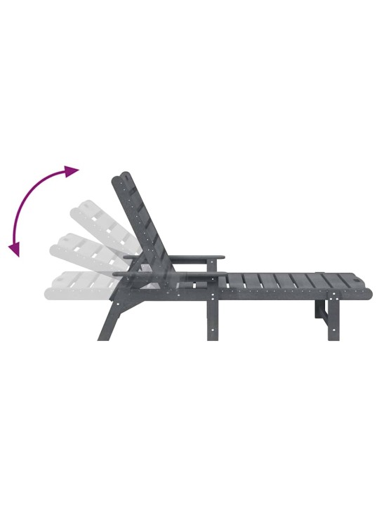 Aia lõõgastusmööbel 2-isik 2 tk helehall 53 x 195.5 x 30 cm