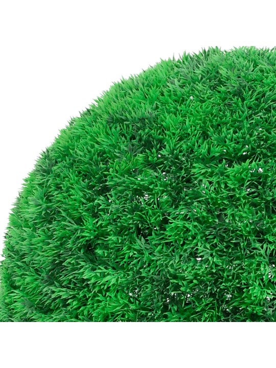 KUNSTPUKSPUIDUST PALLID LED TULEDEGA 2 TK ROHELINE 52 CM