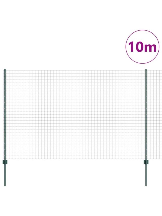 Aed koos postidega roheline 1.5 x 10 m teras