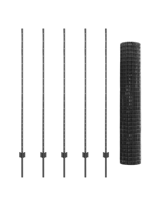 Aed koos postidega hall 1.5 x 10 m teras