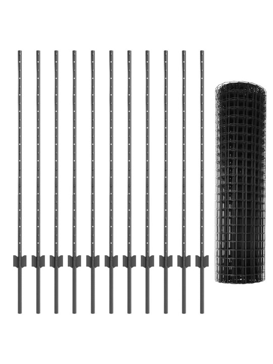 Aed koos postidega hall 1.2 x 25 m teras